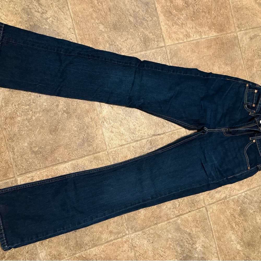 Levi's Classic Blue Straight Leg Denim